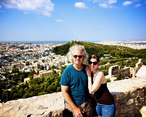 Above Athens. (Photo by Todd)