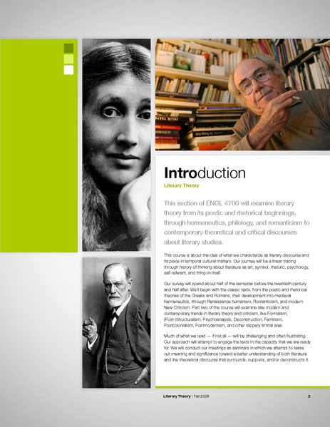 File:Literary Theory Syllabus, Fall 2009.pdf