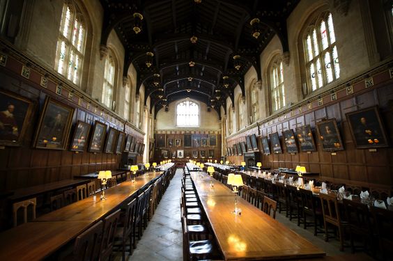Apparently, this is the Harry Potter cafeteria.